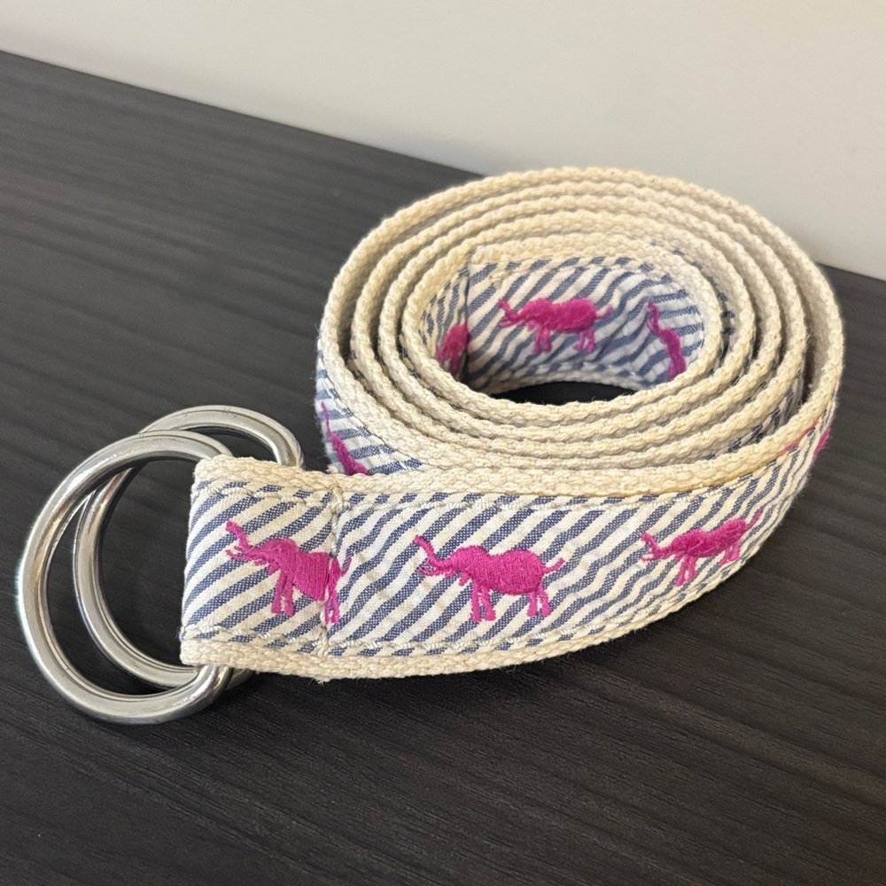 Vintage J. Crew Elephant Critter Belt